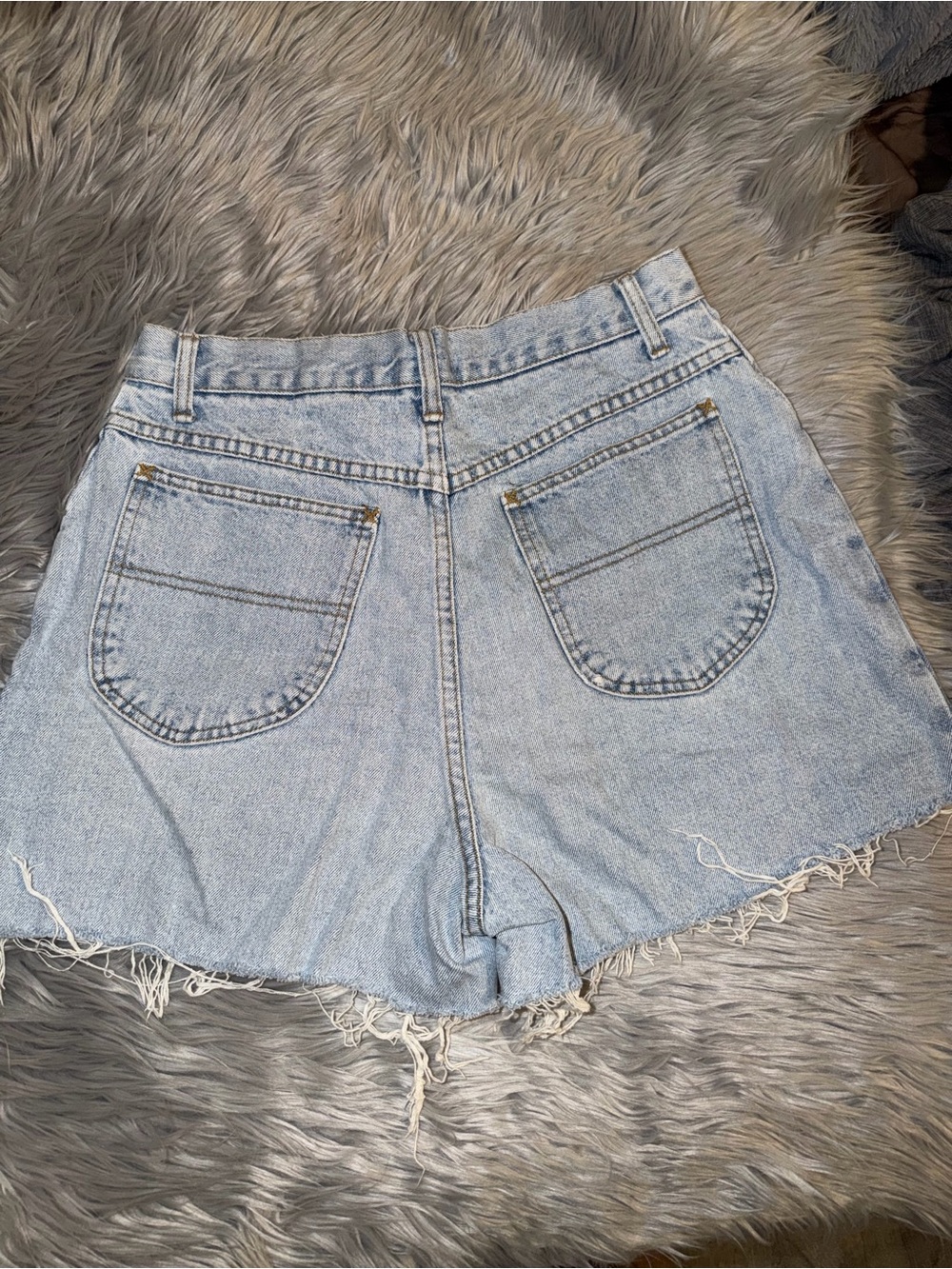 Vintage denim shorts